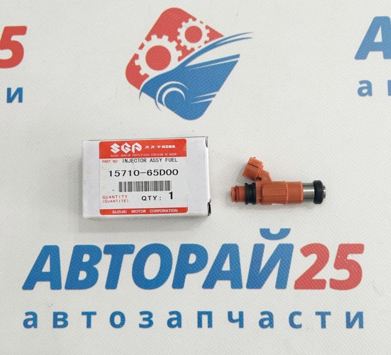 Инжектор форсунка бензиновая Suzuki Escudo DENSO 1571065D00 J20A 15710-65D00 новая
