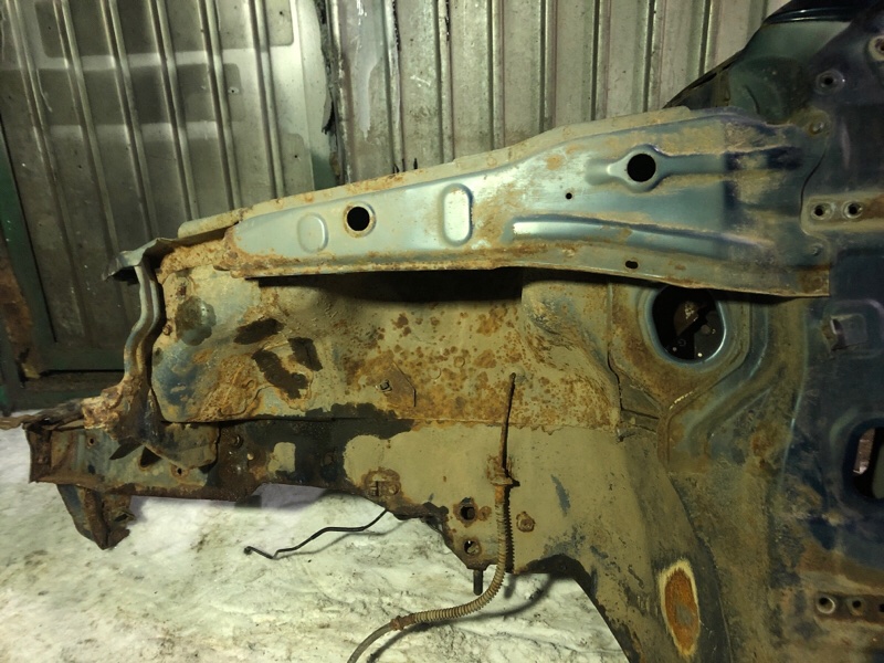 Лонжерон передний левый Lancer 9 2004 1.3 4G13