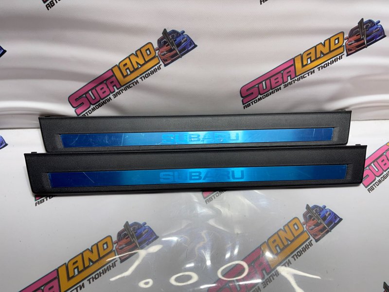 Накладки на пороги передние Subaru OUTBACK BRM EJ253 94060-AJ071 контрактная