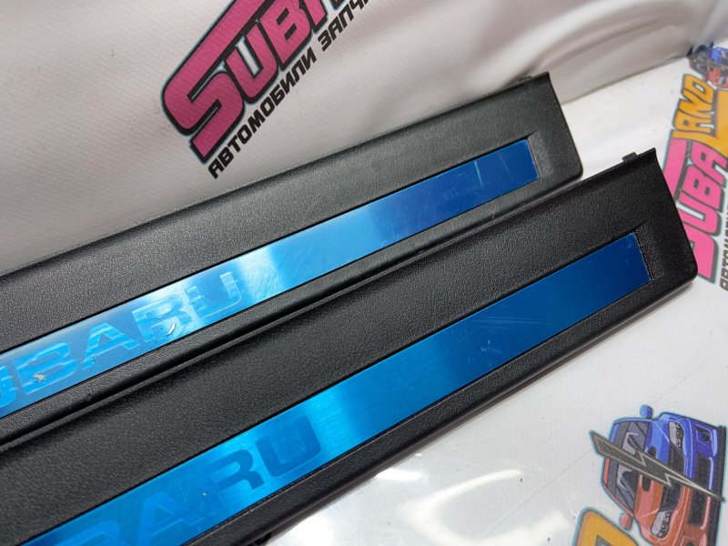 Накладки на пороги передние Subaru OUTBACK BRM EJ253