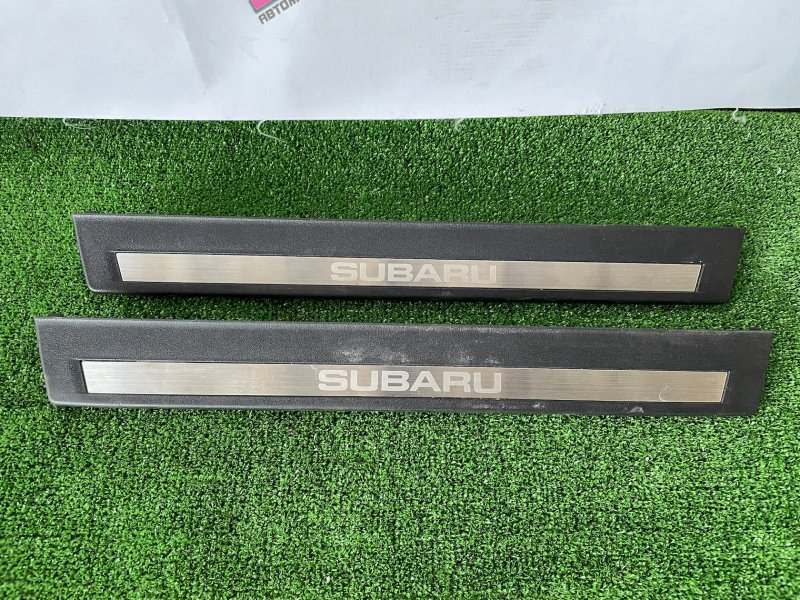 Накладки на пороги передние Subaru Legacy 2009 BM9 EJ255 94060-AJ071 контрактная