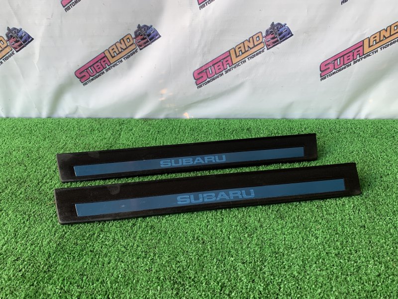 Накладки на пороги передние Subaru Outback 2010 BR9 EJ253 94060AJ070 контрактная