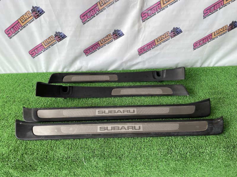 Накладки на пороги Subaru Legacy 2008 BP5 EJ20X 94060AG280 контрактная