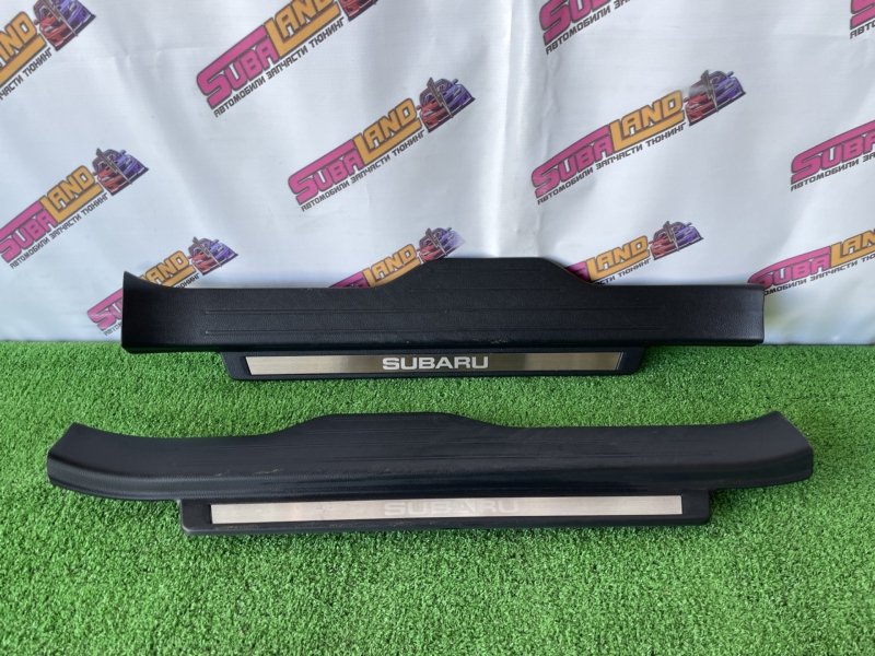 Накладки на пороги передние Subaru Outback 2015 BS9 FB25ASYHAA контрактная