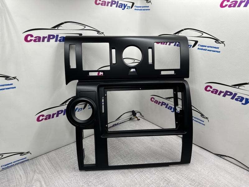 Запчасть переходная рамка магнитолы Hummer H2 2008 E85 Hu006 новая Переходная рамка магнитолы Hummer H2 2008 E85 Hu006 новая