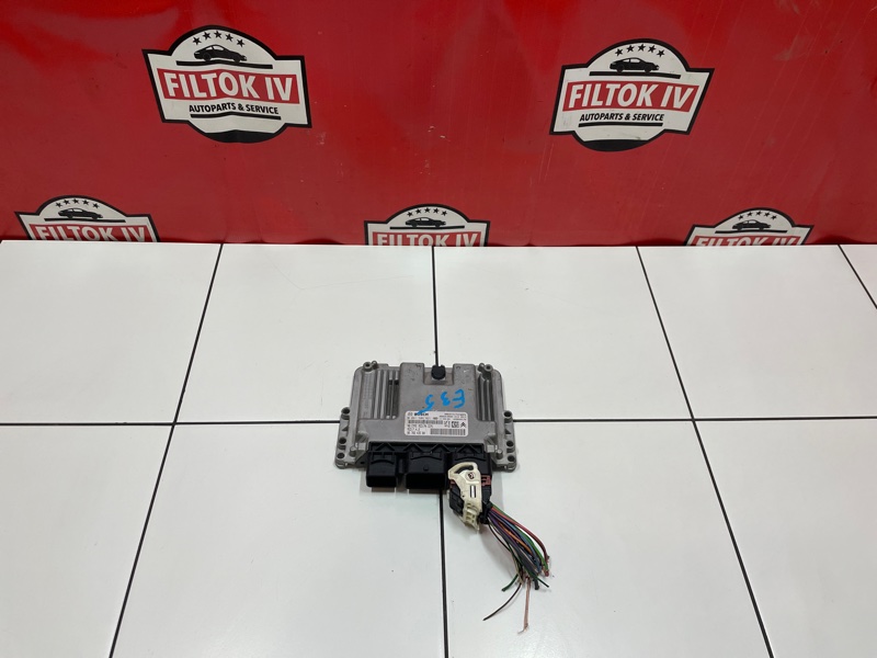 БЛОК УПРАВЛЕНИЯ ДВС PEUGEOT 308 2011 T7W5F02 EP6CDT 9676643580 контрактная