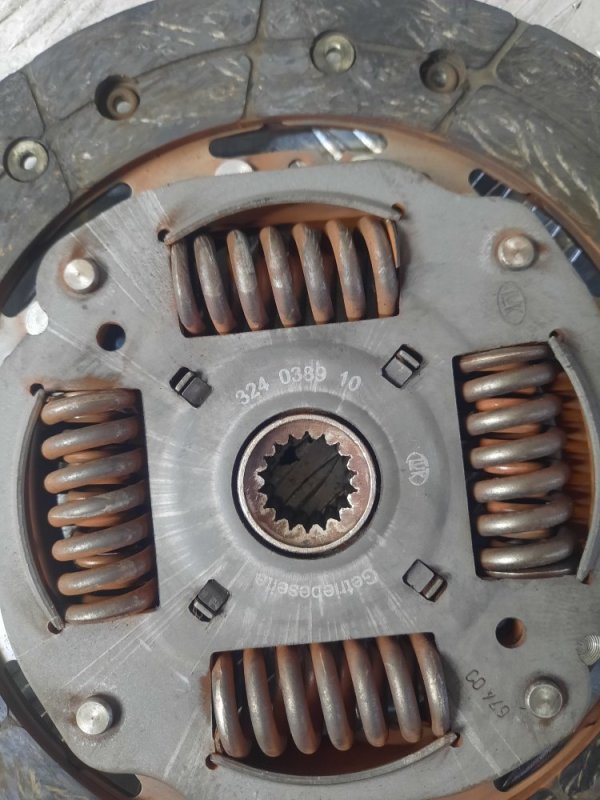 Диск сцепления Scudo 2009 Минивэн 1.6 9HU