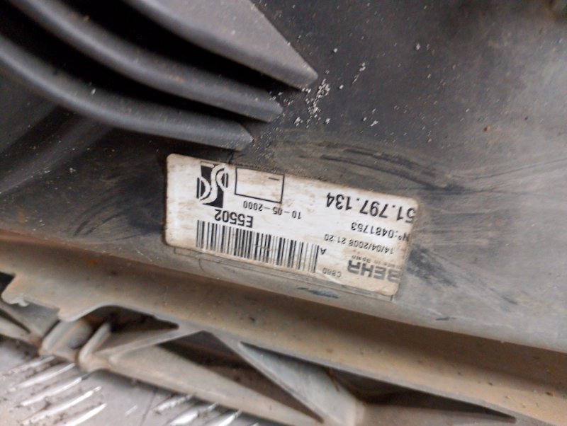 Передняя панель крепления облицовки (телевизор) Punto 2008 Хэтчбэк 5 дв.