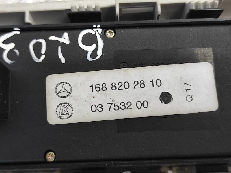 Блок управления стеклоподъемниками A-Class W168 2000 Минивэн 1.4 166940