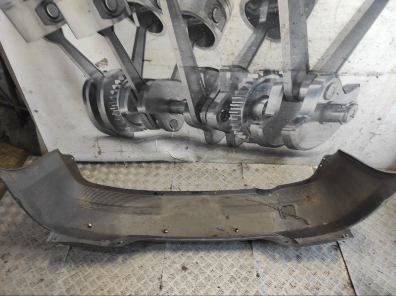 Бампер задний Almera 2005 Хэтчбек 5дв. 1.5 QG15DE