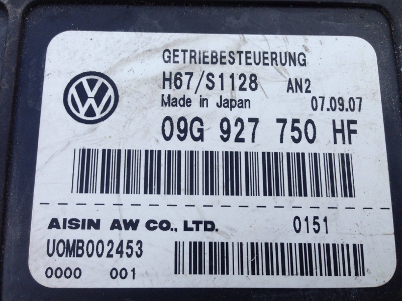 Эбу (кпп) Volkswagen Polo 1.6