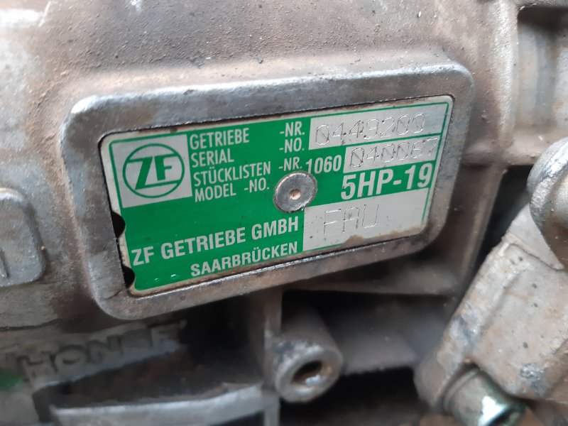 акпп 5 hp 19