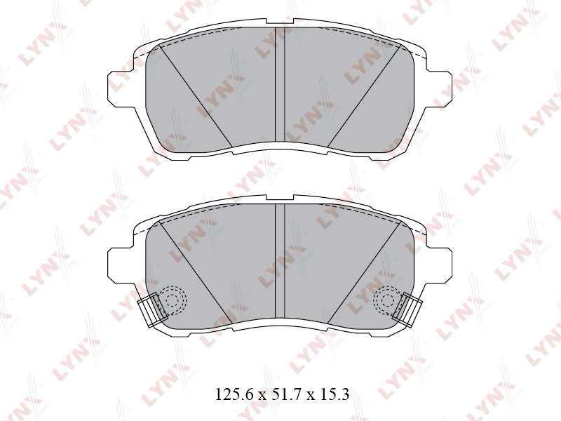 Колодки Mazda 2 DE Колодки Mazda 2 DE