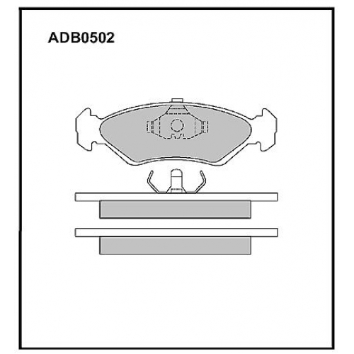 Колодки Mazda Familia 323 Колодки Mazda Familia 323