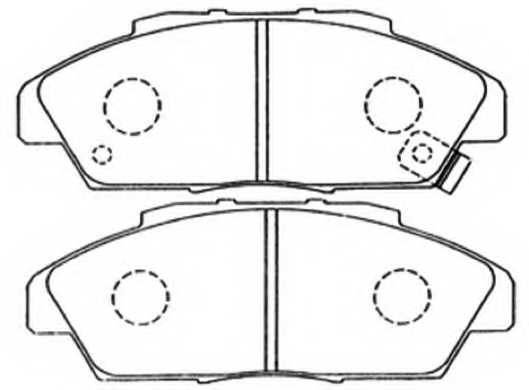 Колодки Honda Accord 97 Колодки Honda Accord 97