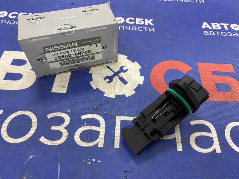 Запчасть дмрв Nissan X-Trail W11 QR20DE 22680-6N200 новая ДМРВ Nissan X-Trail W11 QR20DE 22680-6N200 новая