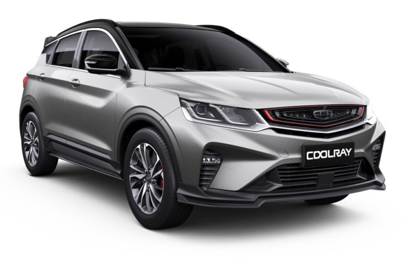 Спойлер бампера передний Coolray  2019-2025 SX11 JLH3G15TD