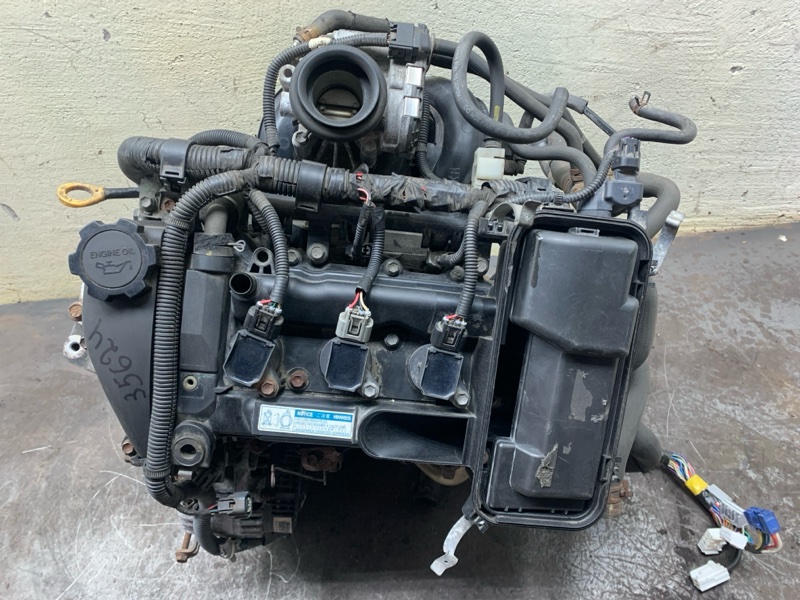 Двигатель в сборе AYGO 2007 Хэтчбек 1KR-FE