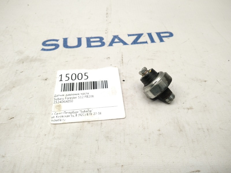 Датчик давления масла Subaru Forester S12 FA20