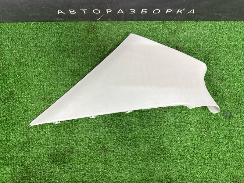 Обшивка стойки задняя левая Skoda Rapid 2016 1.6 CWVA 5JA867287A Б/У