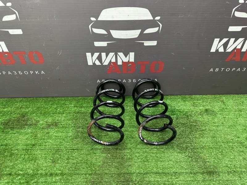 Пружина подвески задняя Chevrolet Spark 96591237 Б/У