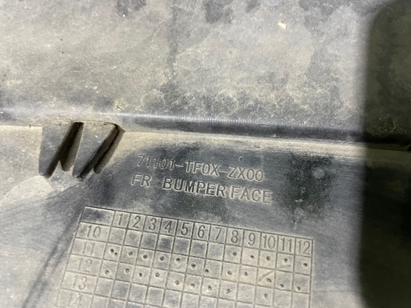 Бампер передний HONDA FIT GE6 L13A