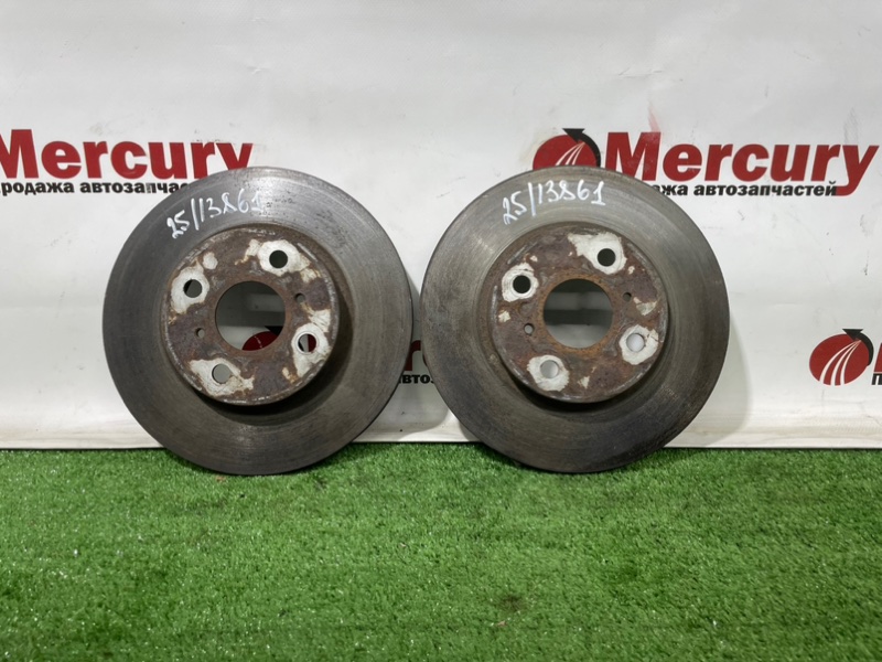 Диск тормозной передний TOYOTA IST 2000-2014 NCP65 1NZFE 43512-52090 контрактная