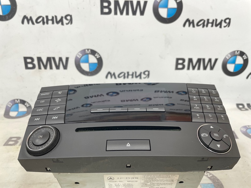 Магнитола E 2007 W211 ОМ 646