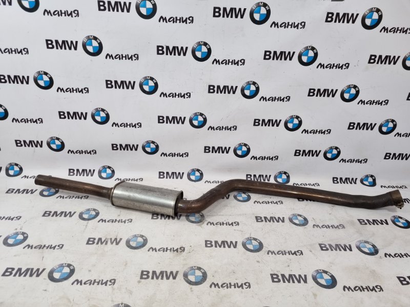 Резонатор глушителя BMW 1 2012 F20 N13B16 18307646031 контрактная