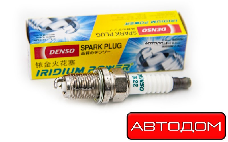 Запчасть свеча зажигания Denso IK22 IK22 новая Свеча зажигания Denso IK22 IK22 новая