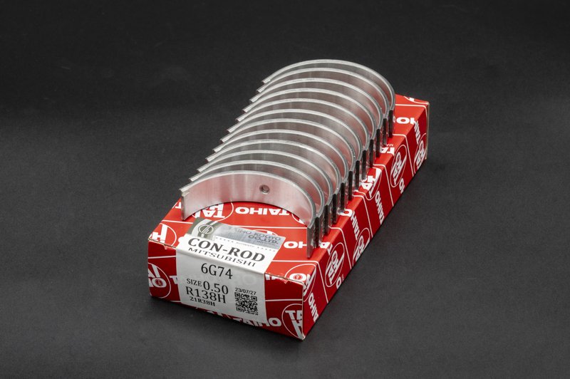Вкладыши шатунные Mitsubishi +0.5 6G74 R138H новая