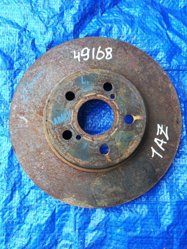 Диск тормозной передний Toyota Wish ANE11 1AZFSE 43512-68010 контрактная