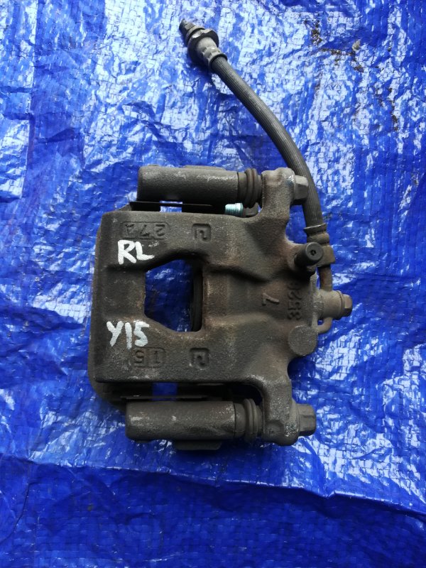 Суппорт тормозной задний левый Nissan Juke 2012 F15 MR16DDT 44011-1KD0A контрактная