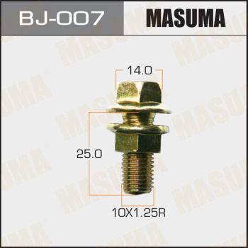 Болт с гайкой MASUMA BJ-007 Болт с гайкой MASUMA BJ-007