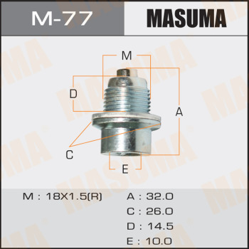 Болт MASUMA M-77 Болт MASUMA M-77