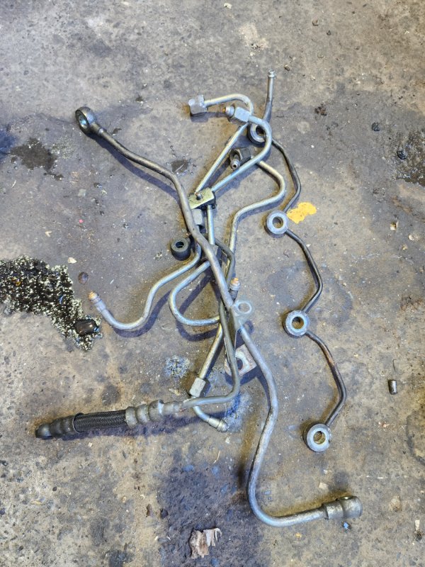 Fuel line ISUZU BIGHORN 1995 UBS69 4JG2 USED