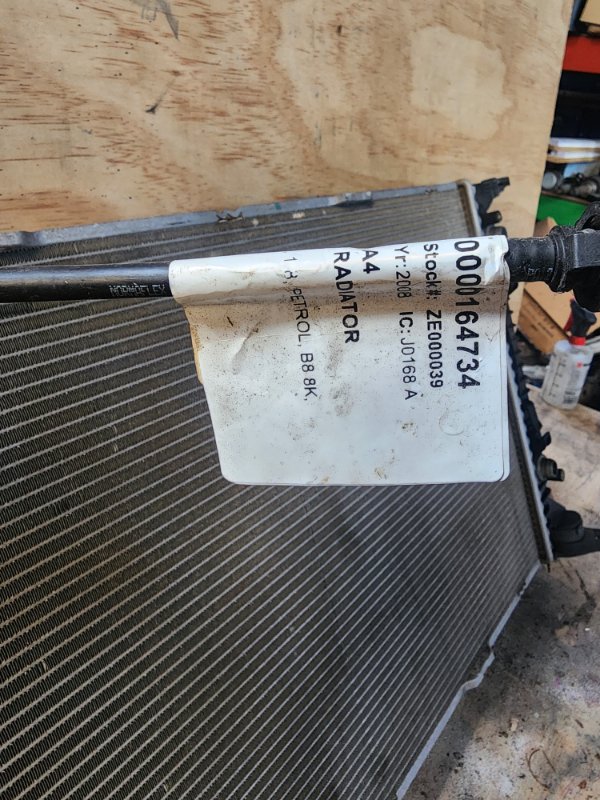 Radiator A4 B8 Radiator A4 B8