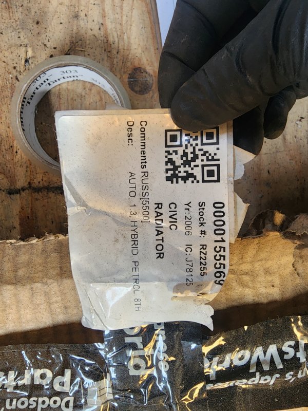 Radiator HONDA CIVIC FD3 LDA Radiator HONDA CIVIC FD3 LDA