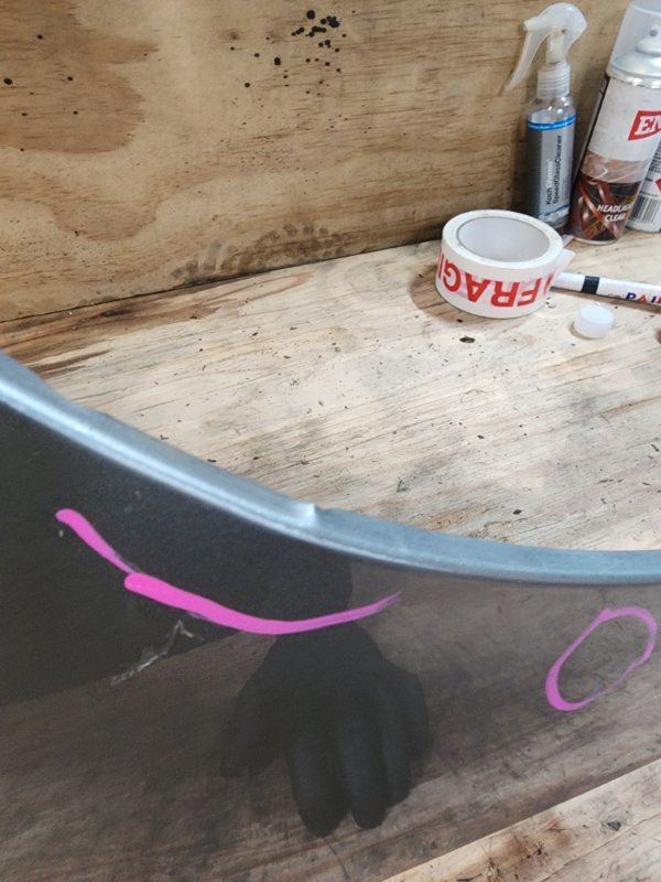 Front guard front right HONDA FIT GK3