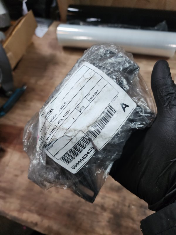 Door handle outer front right NISSAN MARCH 2013 K13 USED