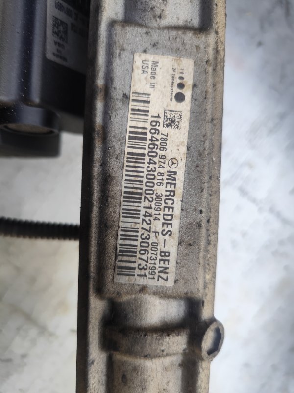Steering rack GL350 2015 WDC166