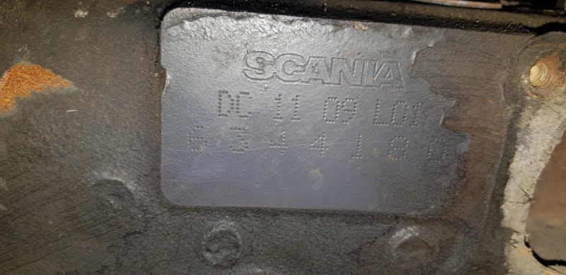 Блок двигателя Scania 4-Serie DC 1109