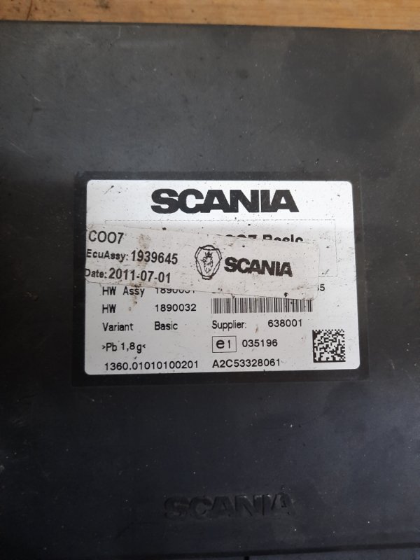 Блок координатор Scania 5-Serie 2011