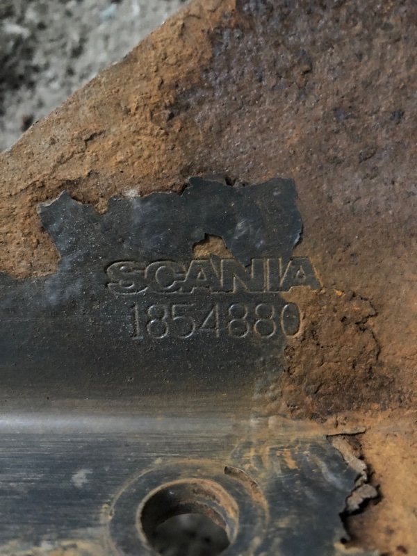 Кронштейн крепления крыла Scania
