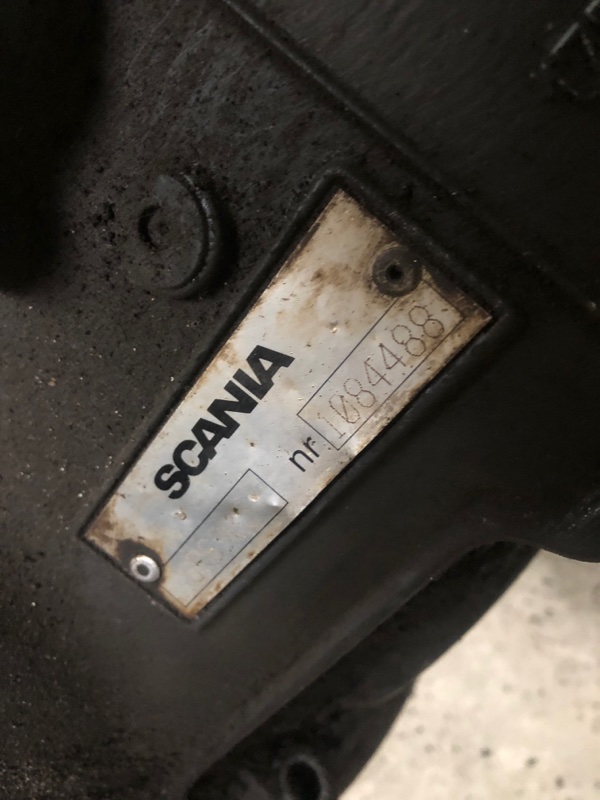 Картевина коробки Scania Картевина коробки Scania