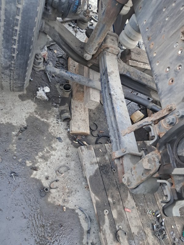 Рессора 3_х листовая Kamaz 5490 549000 M 0036232 OM 457 LA 2021 передняя левая (б/у)