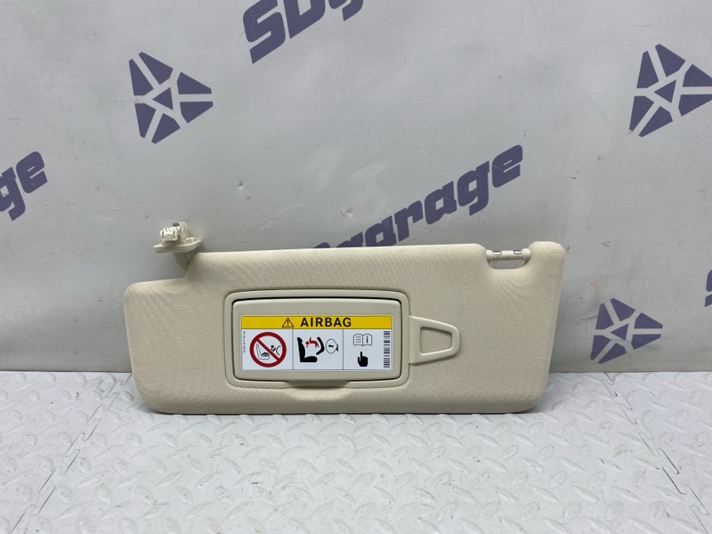 Козырек солнцезащитный передний левый Mercedes S-CLASS 2017 W222 S560 176980 A2228108700 Б/У