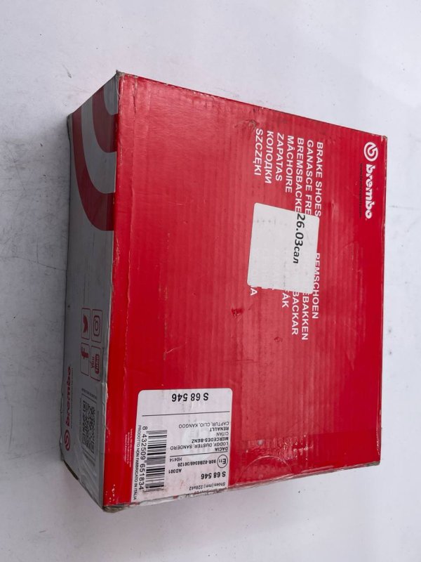 Колодки тормозные задние DACIA Dokker