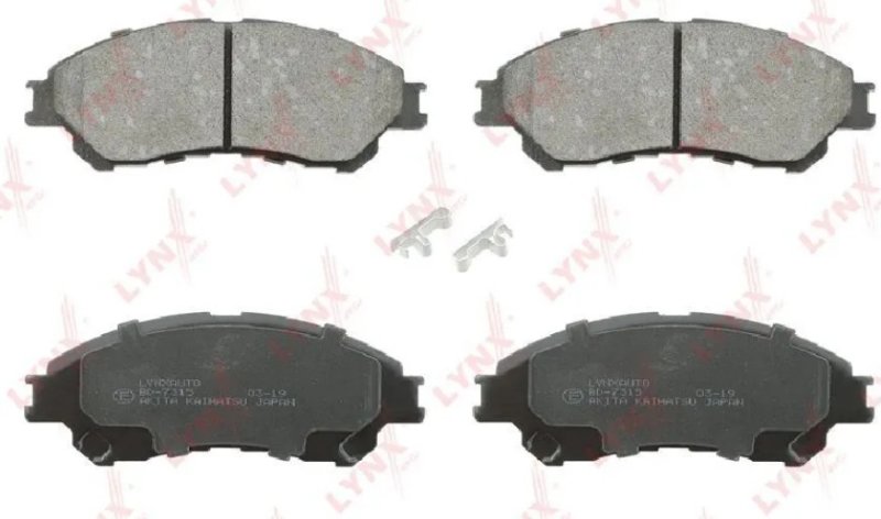 Колодки тормозные передние Suzuki CX 4/Vitara BD7315 новая