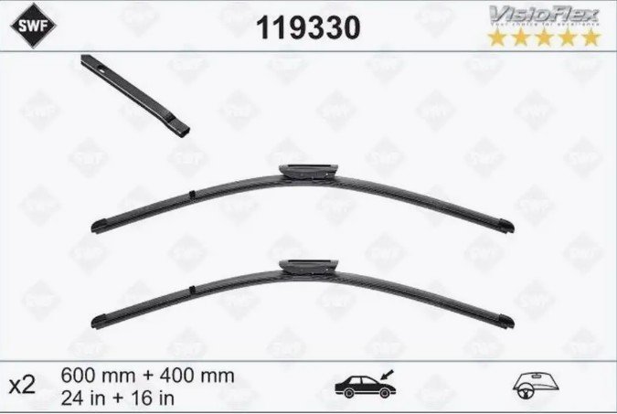Запчасть щётки стеклоочистителя CITROEN/PEUGEOT/RENAULT 119330 новая Щётки стеклоочистителя CITROEN/PEUGEOT/RENAULT 119330 новая